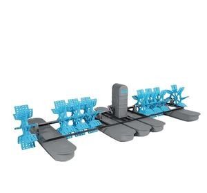 110V 220V 380V Pond Paddle Wheel Aerator Floating Solar Oxygenator 0.75KW