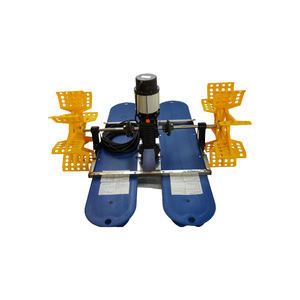 50Hz High Speed Aerators Long Arm Paddle Wheel Aerator 45kg