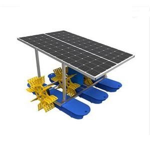 Lakes 2m Solar Power Oxygen Air Pump Solar Powered Fish Pond Aerator 10W