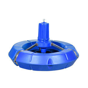 Copper 304SS 3PH Surge Aerator Floating Aeration System With Worm Style Reducer