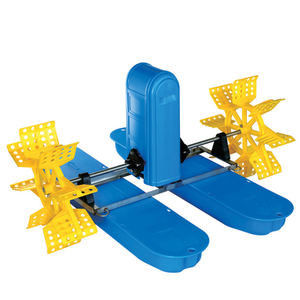 DC48V 1KW Water Wheel Pond Aerator For Prawn Pond Solar Paddle