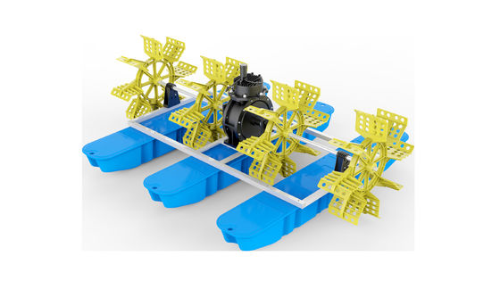 1hp 0.75KW Pond Paddle Wheel Aerator Aquaculture Aerator