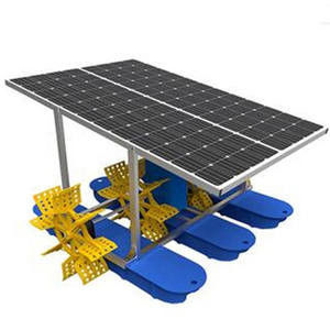 Farming Fishing Solar Paddle Wheel Aerator 0.75KW Portable Pond Air Diffuser